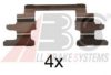 A.B.S. 1236Q Accessory Kit, disc brake pads